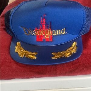 Disneyland Blue and Gold Cap